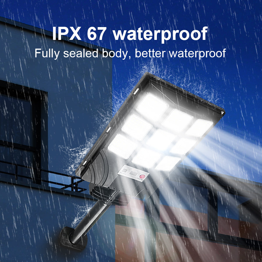 1000W Solar LED Lights: Motion Sensor, Waterproof, 3 Modes