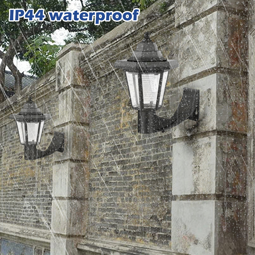 Outdoor Solar Street Lights: LED Wall Light for Gardens