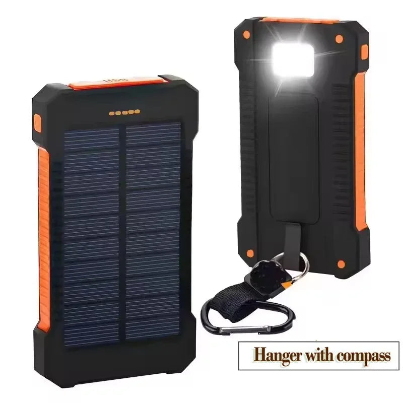 Solar Power Bank - 200000mAh Fast Charging Portable Charger