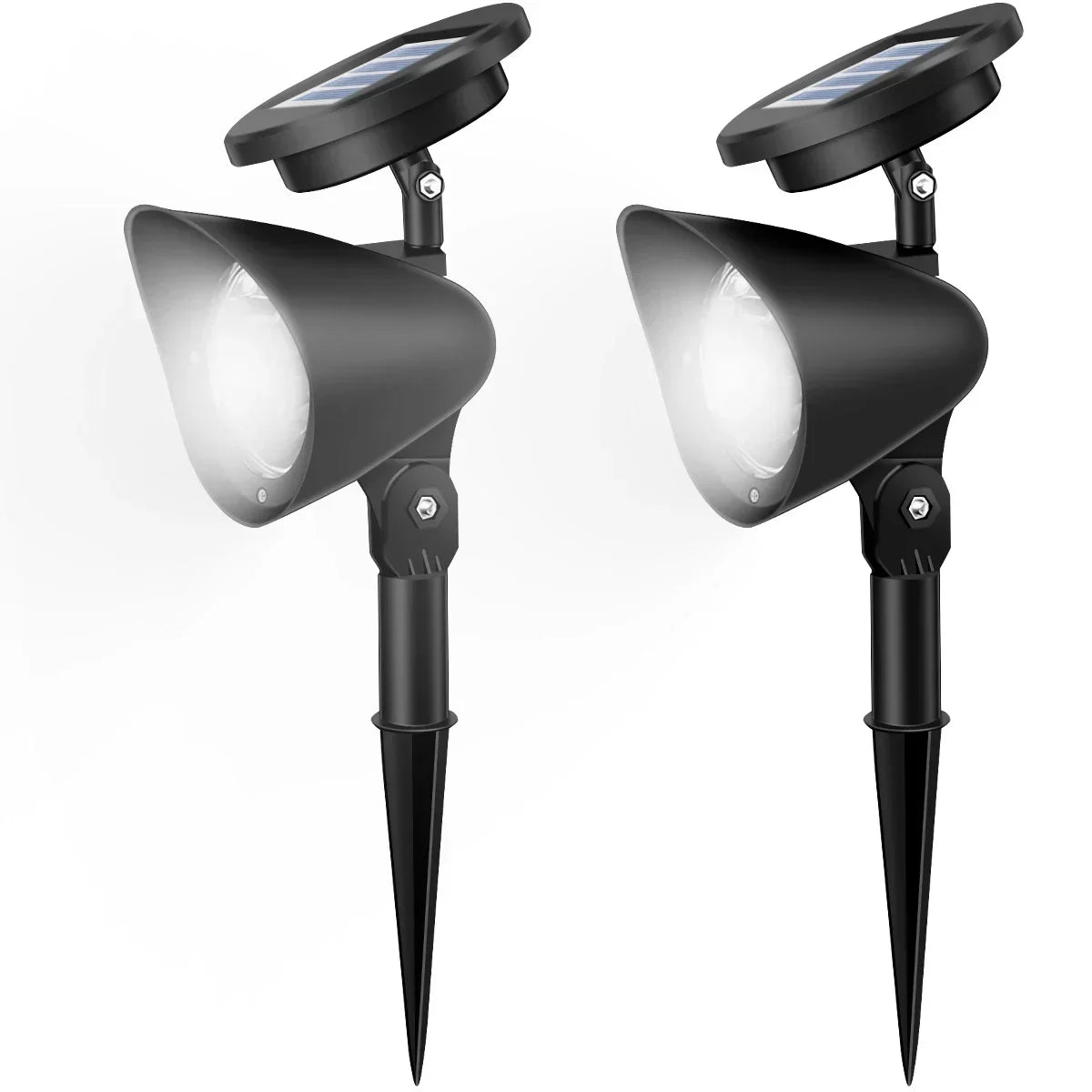 Solar LED Spotlight Outdoor - IP65 Waterproof Garden Lights