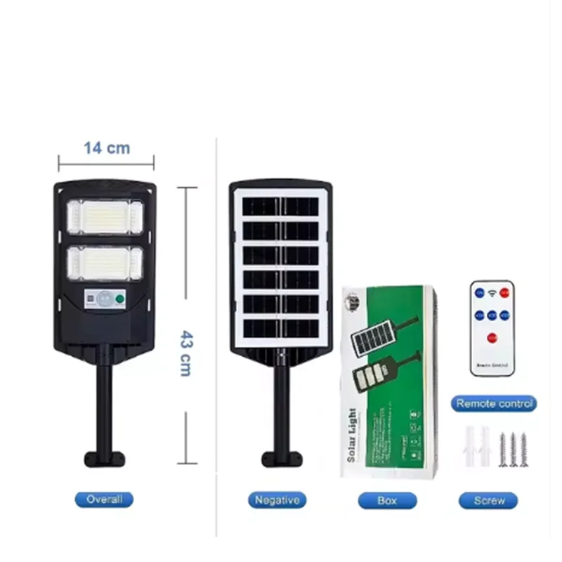 1000W Solar LED Lights: Motion Sensor, Waterproof, 3 Modes