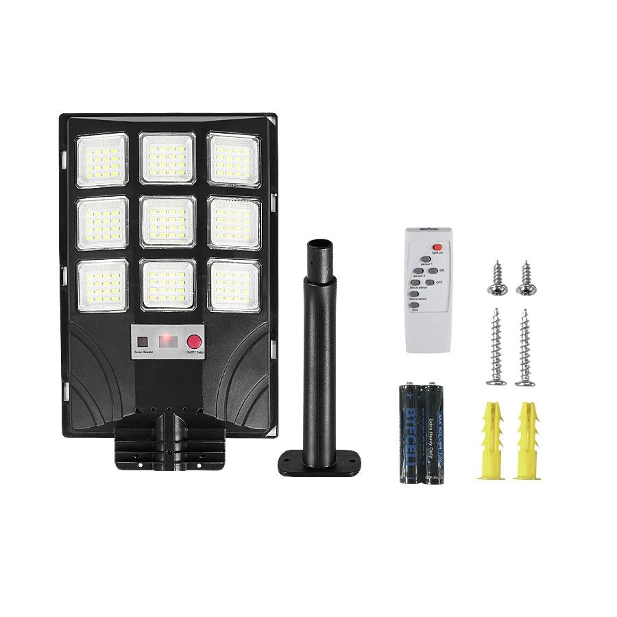 1000W Solar LED Lights: Motion Sensor, Waterproof, 3 Modes