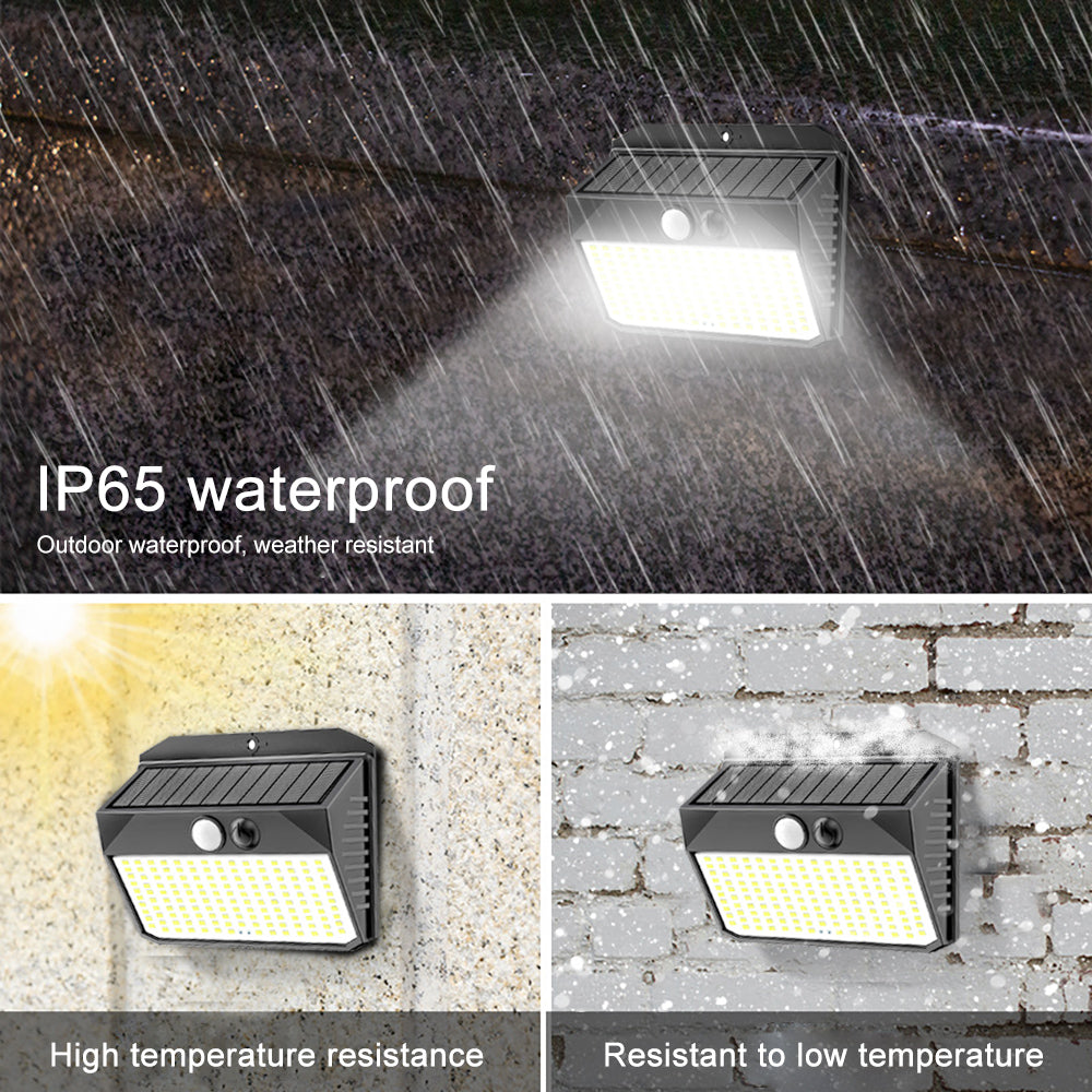 Outdoor Solar Light 150LED Motion Sensor Wall Lamp