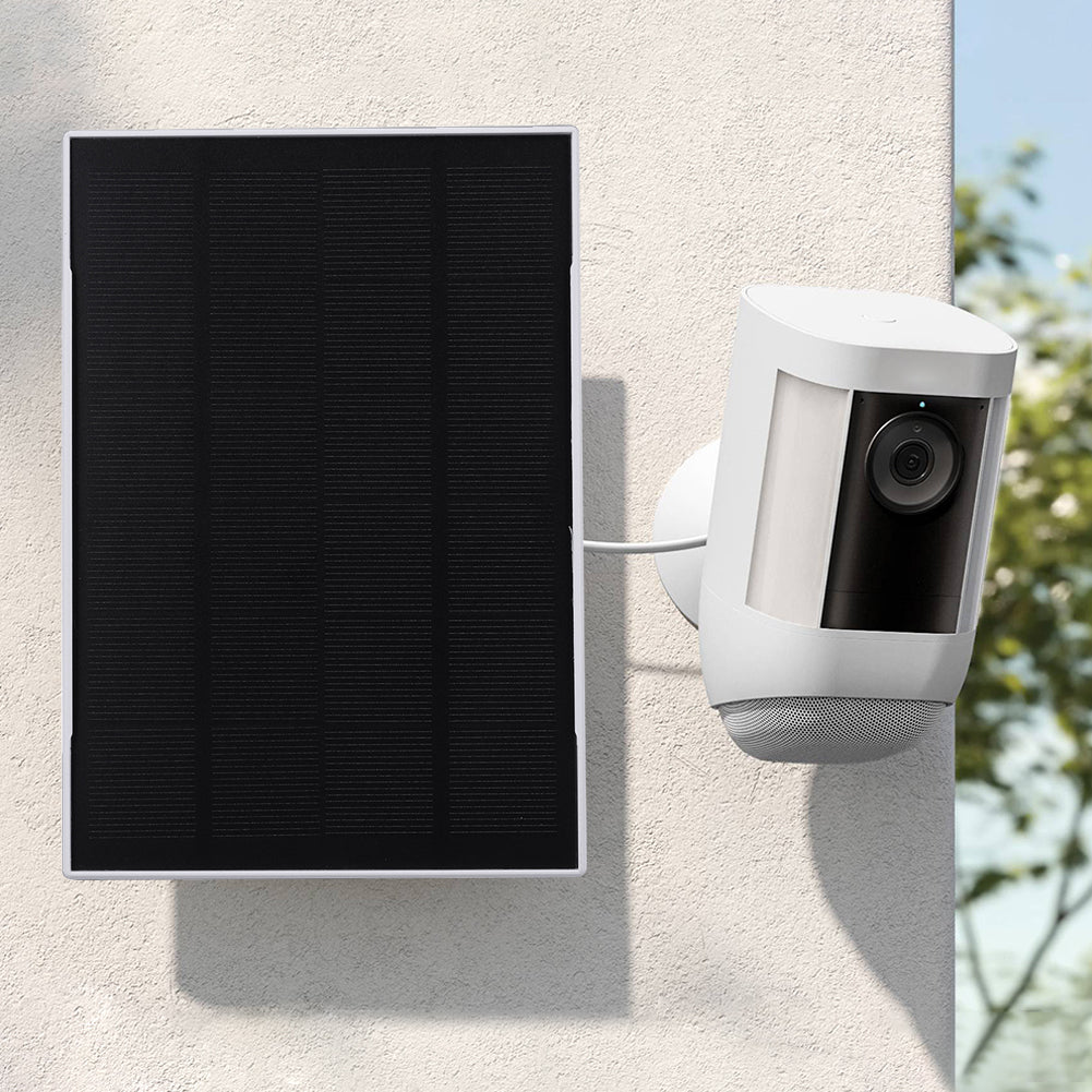 3W 6V Solar Charger for Ring Cam - Adjustable Wall Mount