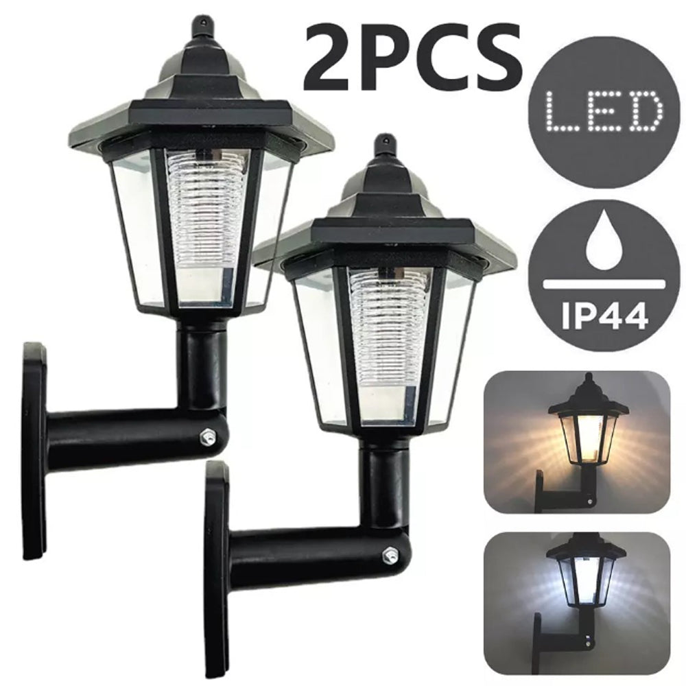 Outdoor Solar Street Lights: LED Wall Light for Gardens