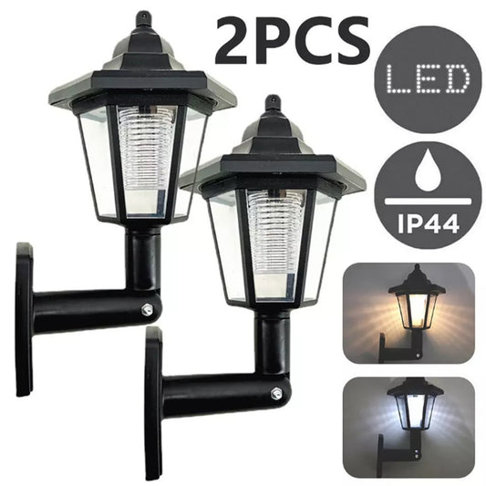 Outdoor Solar Street Lights: LED Wall Light for Gardens