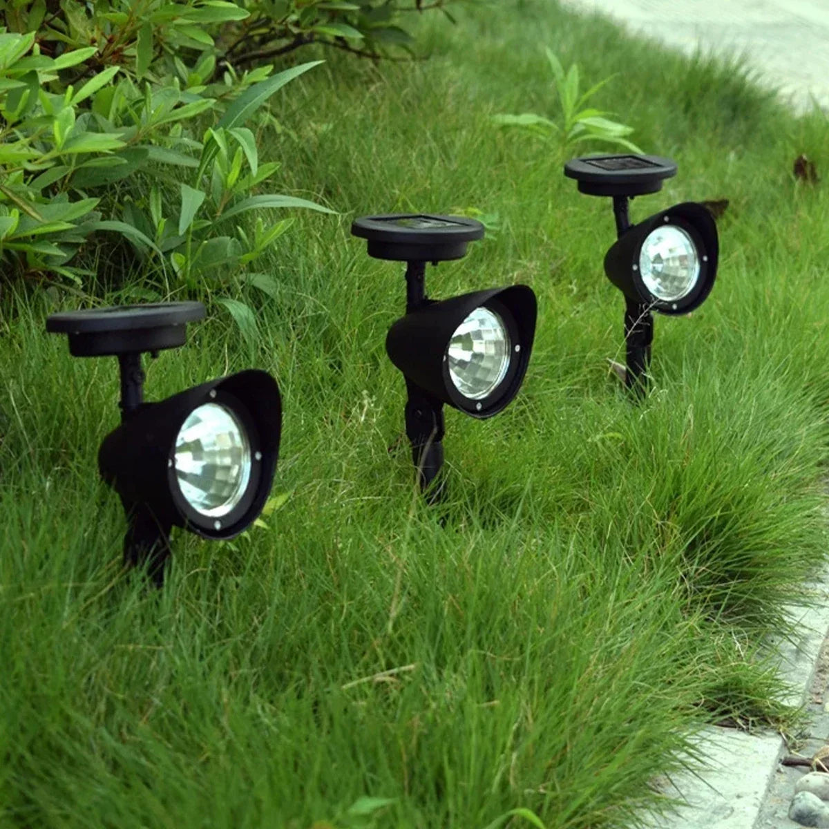 Solar LED Spotlight Outdoor - IP65 Waterproof Garden Lights