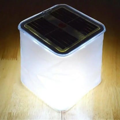 Solar LED Light - Inflatable Outdoor Hiking Lamp