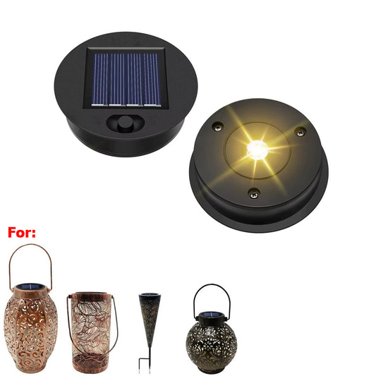 Solar LED Fluorescent Replacement: Lantern Top 7/8CM LED Waterproof Outdoor Garden Light