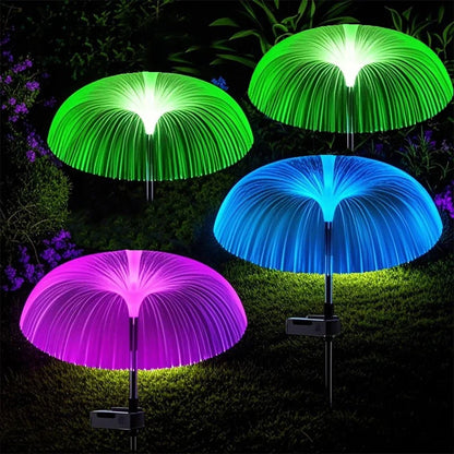 7-Color Jellyfish Solar Lawn Lights: Waterproof Garden Decor