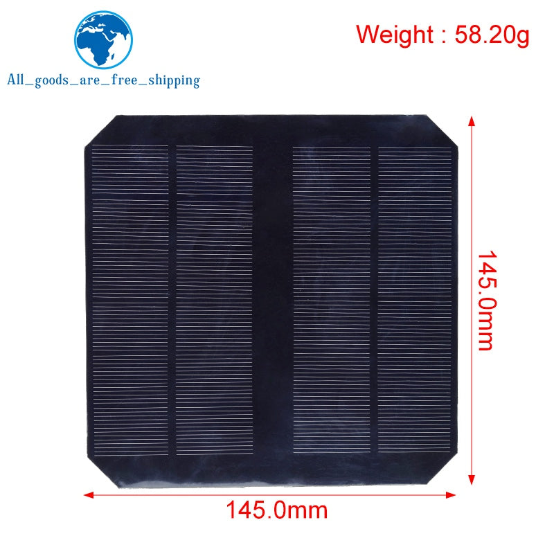 DIY Mini Solar Panel 6V 3W Charger for Tablets & Toys