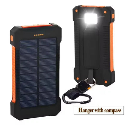 Solar Power Bank - 200000mAh Fast Charging Portable Charger