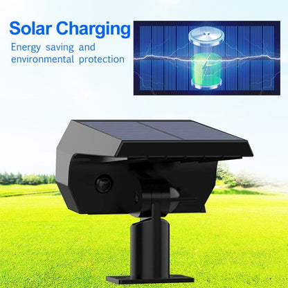 LED Solar Spot Lights Outdoor - 52 LED, 3 Modes, Waterproof