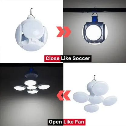 Portable Solar Camping Lantern Led Rechargeable Outdoor Hanging Tent Lamp Folding LED Football Bulbs With Hook Emergency Lights