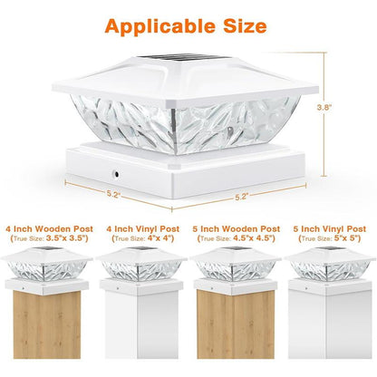 Solar Post Lights: Waterproof Deck & Fence Lighting