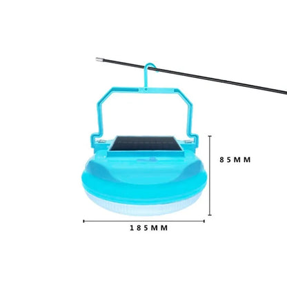 Solar LED Camping Light: Magnetic Base, 3 Modes, Quick Hook