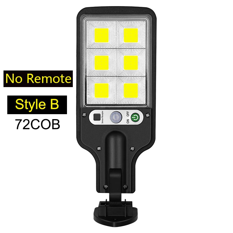 LED Solar Wall Lights: Motion Sensor Outdoor Lighting