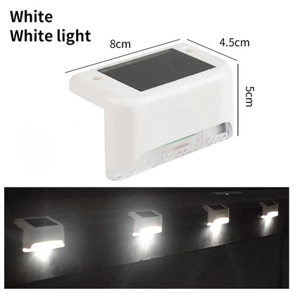 Solar Stair Lights - Outdoor Waterproof LED Stair Fence