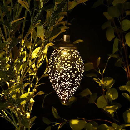 Outdoor Solar Light: Solar Water Drop Light - Waterproof Outdoor Garden Projection