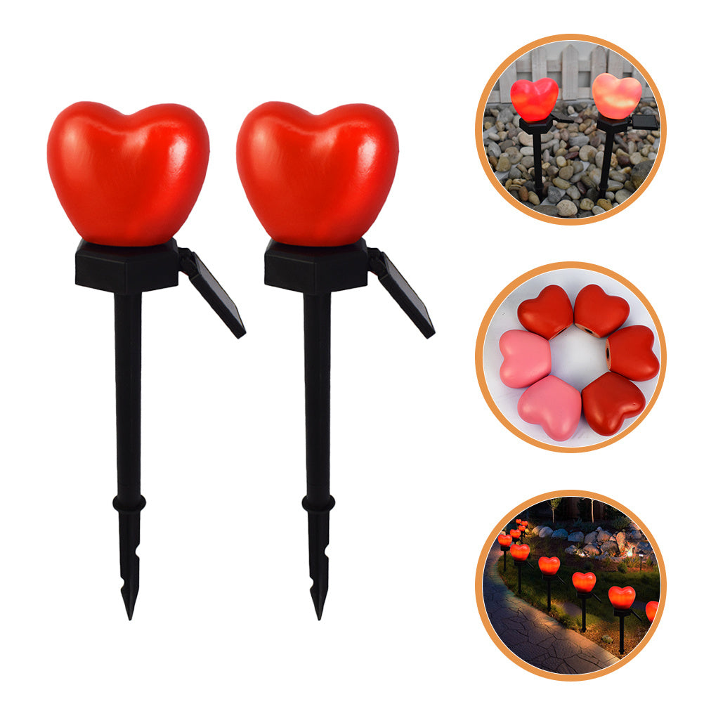 Solar Pathway Lights - 2 Pcs, Waterproof Outdoor Decor