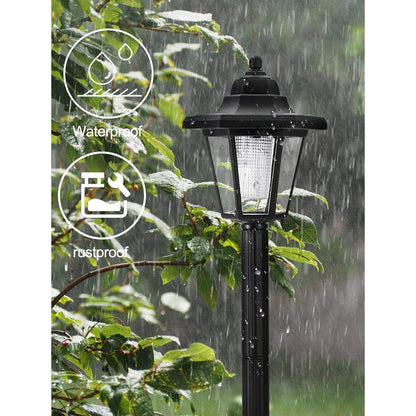 Hexagonal Solar Pathway Lights - Outdoor Hanging Lanterns