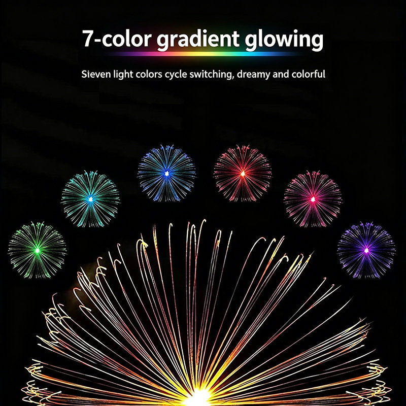 7-Color Jellyfish Solar Lawn Lights: Waterproof Garden Decor