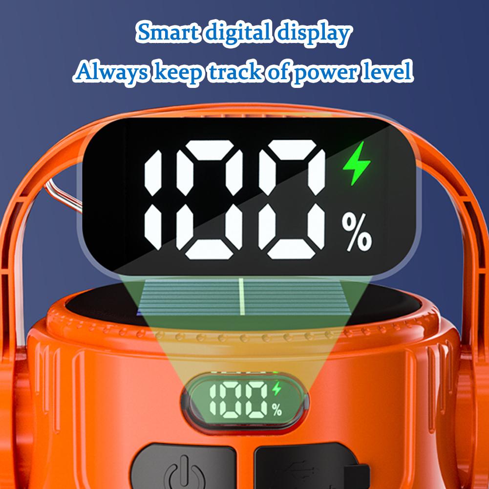 Outdoor Solar Light: Long Battery, Rechargeable Flashlight