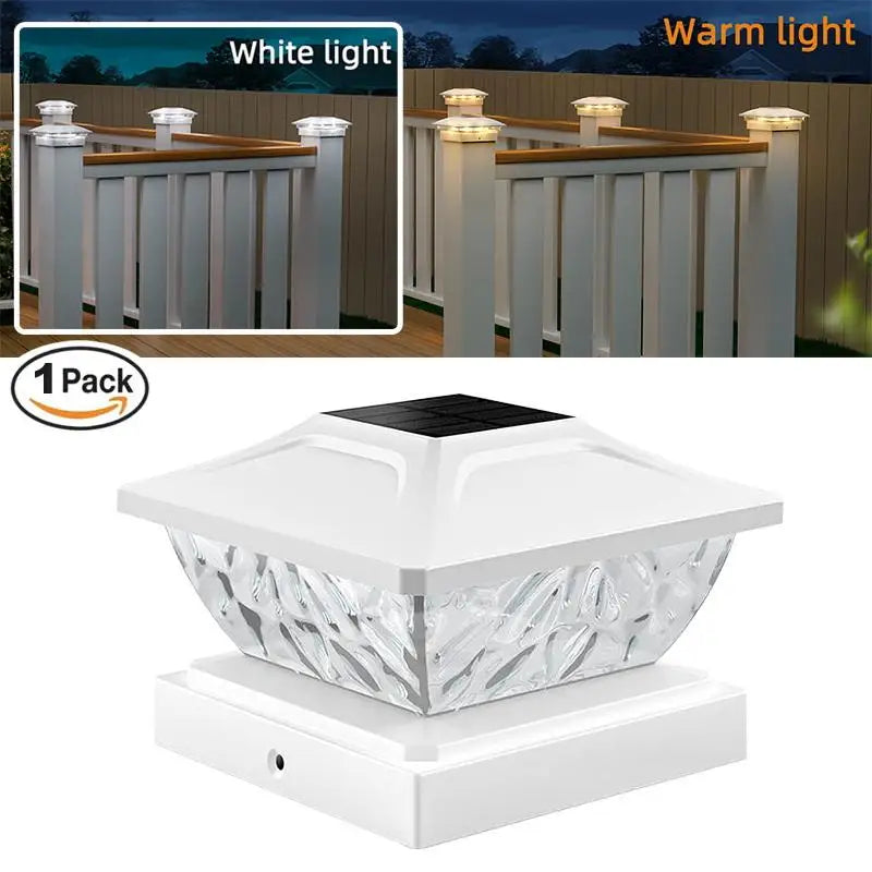 Solar Post Lights: Waterproof Deck & Fence Lighting