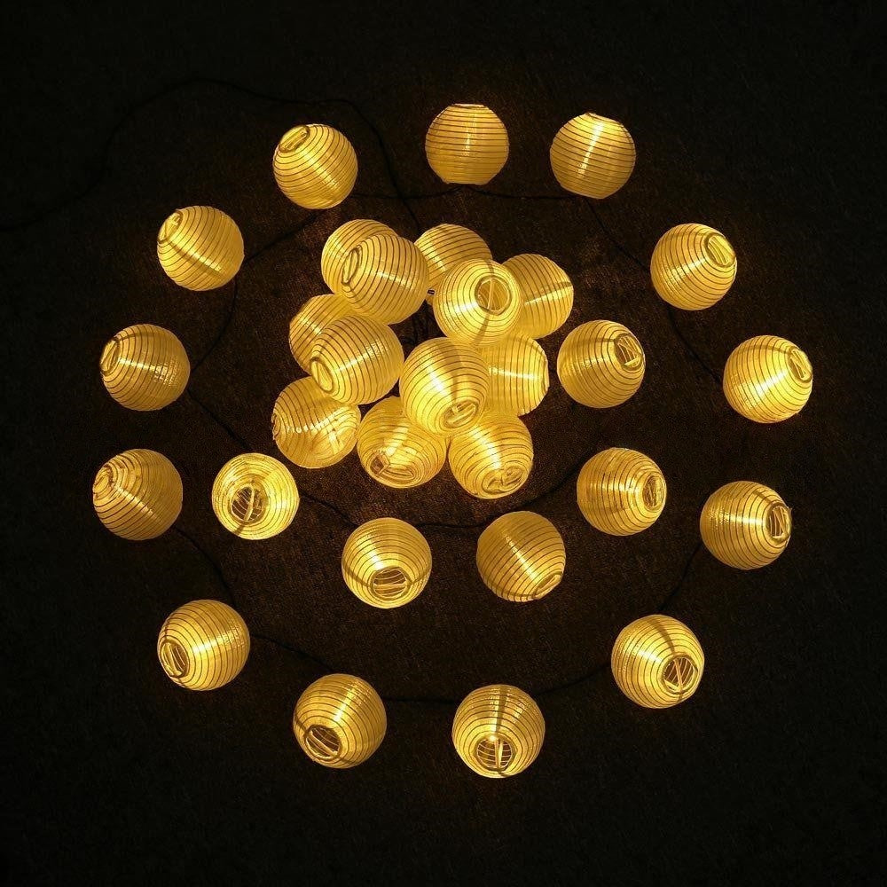 Solar Lantern String Lights - 8 Modes for Garden & Party Decor