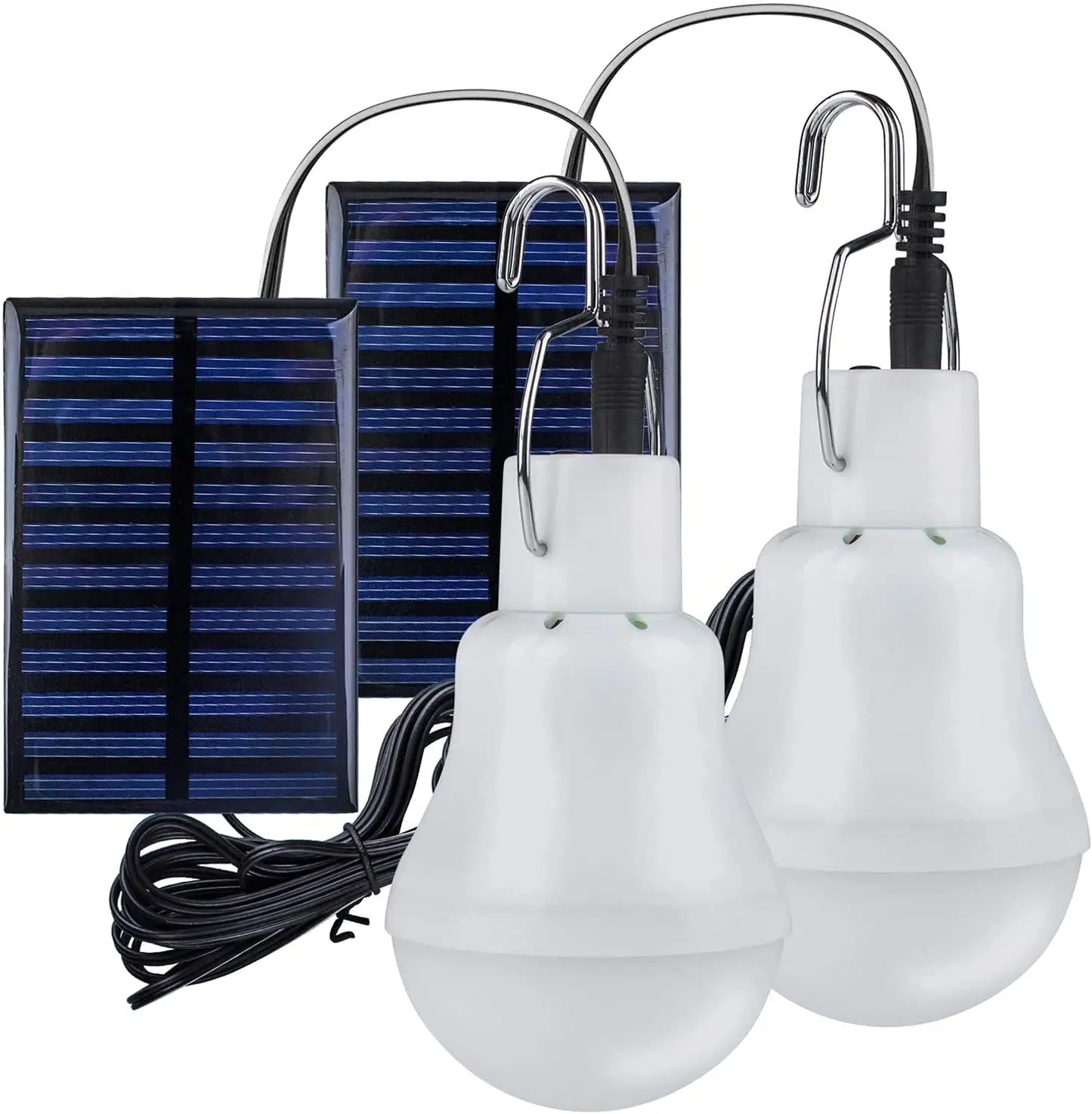 Solar Bulb Light: LED Waterproof Outdoor USB Emergency Light
