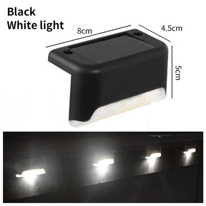 Solar Stair Lights - Outdoor Waterproof LED Stair Fence