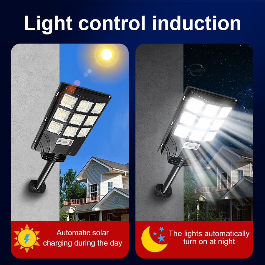 1000W Solar LED Lights: Motion Sensor, Waterproof, 3 Modes