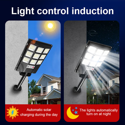 1000W Solar LED Lights: Motion Sensor, Waterproof, 3 Modes