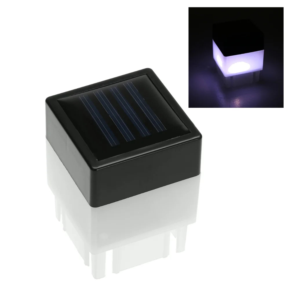 Waterproof Outdoor Column Head Lamp LED Fence Deck Cap Post Lamp for Patio Garden Landscape Decoration Lawn Light