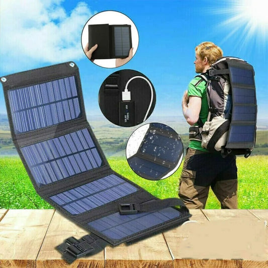 Portable Power Station: Foldable Solar Panel Charger for Power Stations