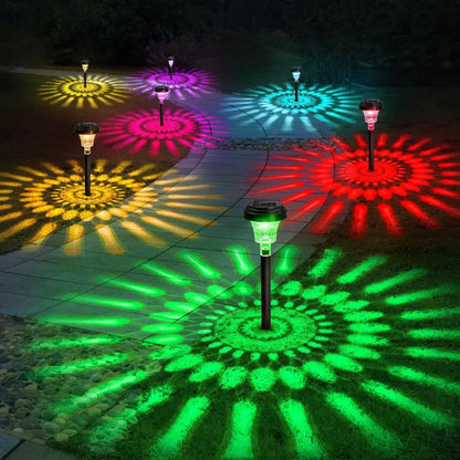 Solar Pathway Lights - RGB/Warm White LED, IP67 Waterproof