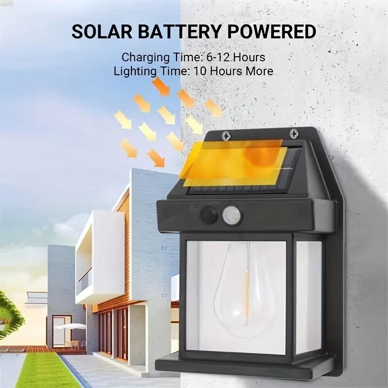 Solar Wall Light Outdoor Waterproof LED Lamp