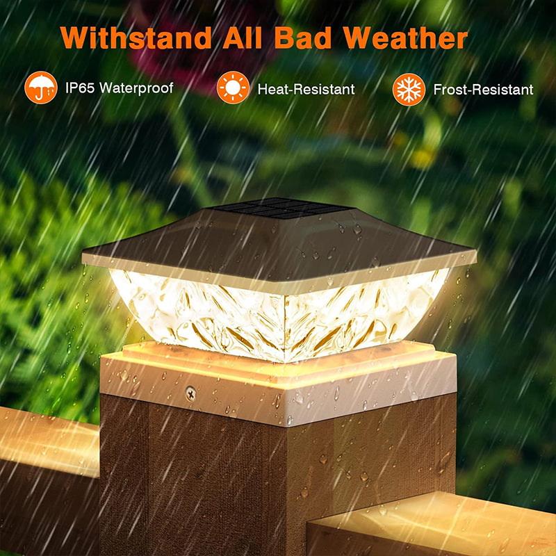 Solar Post Lights: Waterproof Deck & Fence Lighting