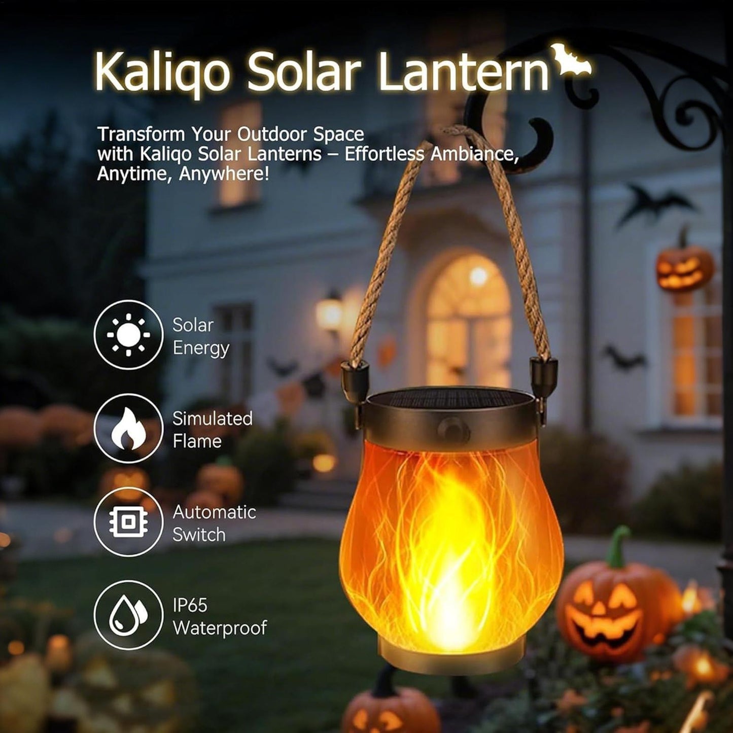 Solar Lanterns: Flame Portable LED Party & Camping Lights