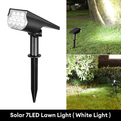 Spotlight: IP65 Solar LED Spotlight - Dual-Purpose Induction Lamp