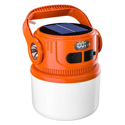 Outdoor Solar Light: Long Battery, Rechargeable Flashlight
