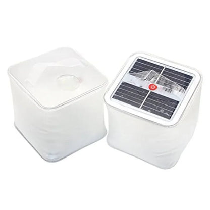 Solar LED Light - Inflatable Outdoor Hiking Lamp