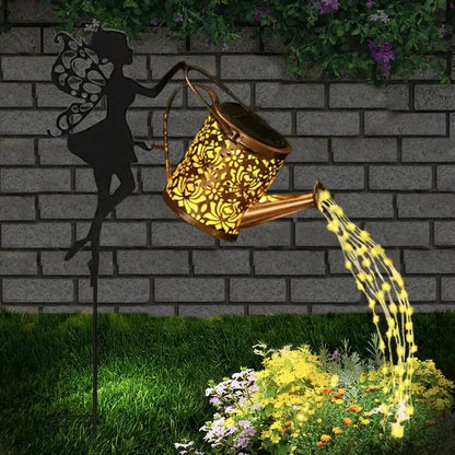 Iron Solar Lantern: Weatherproof Garden Pathway Light
