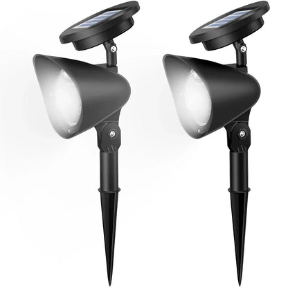 Solar LED Spotlight Outdoor - IP65 Waterproof Garden Lights