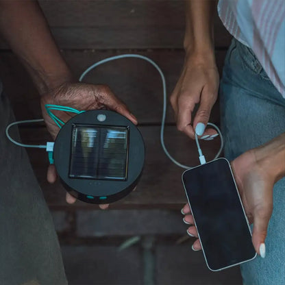 Solar LED Camping Light & Phone Charger