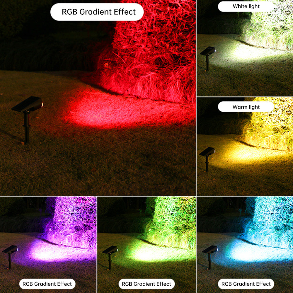 Spotlight: IP65 Solar LED Spotlight - Dual-Purpose Induction Lamp