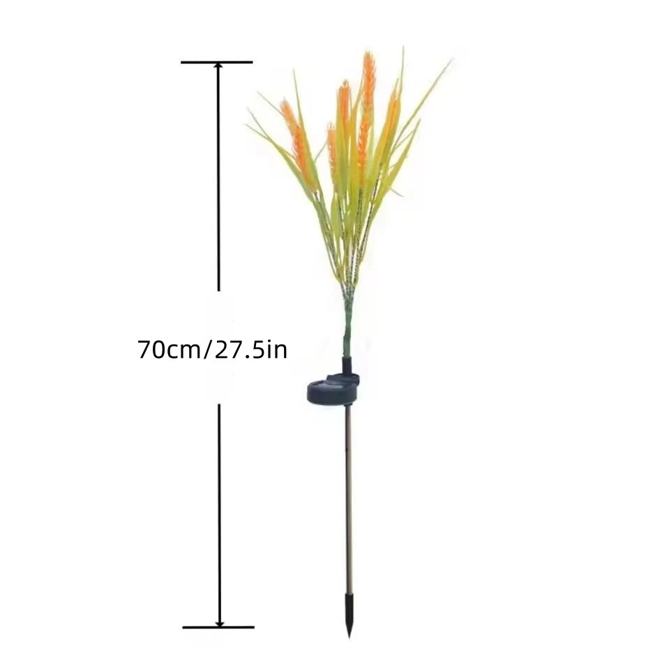 LED Solar Wheat Ears Stake Lights Outdoor Decoration Lawn Lamp Landscape Lighting For Garden,Lawn,Yard,Terrace,Balcony,Pathway