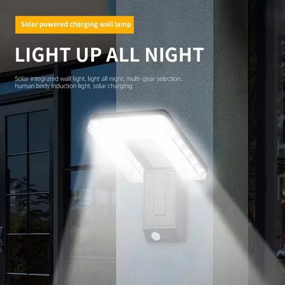 Foldable LED 120° Solar Light Outdoor Wall Lamp Waterproof Spotlights Lamp Motion Sensor Solar 3 Modes Street Light Garden Decor