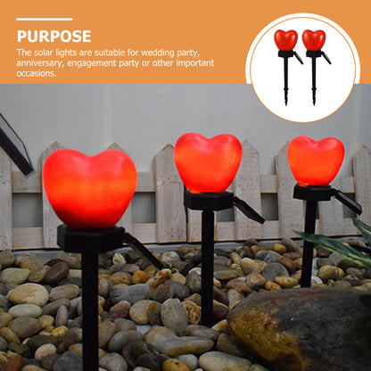 Solar Pathway Lights - 2 Pcs, Waterproof Outdoor Decor