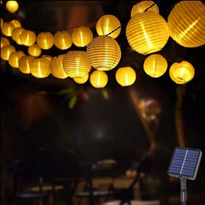 Solar Lantern String Lights - 8 Modes for Garden & Party Decor